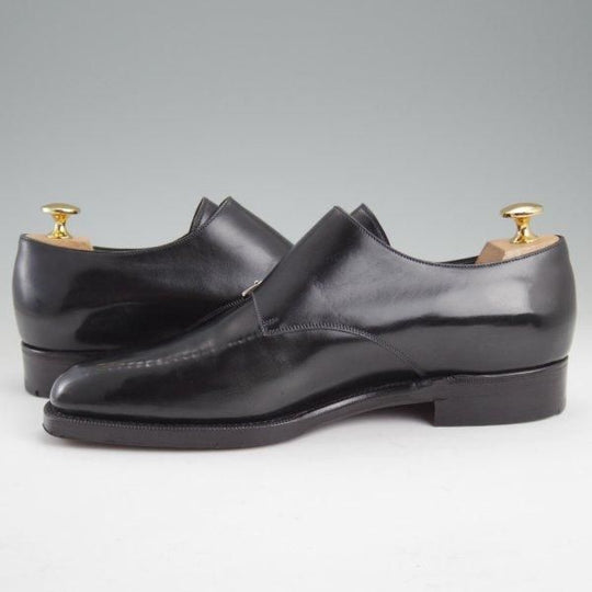極美品★(伊)シルヴァノ・ラッタンジ SIZE 6.5【現行価格75万円程度★純正ツリー付/シャドウステッチ/JENNANI】ダブルモンク★m326