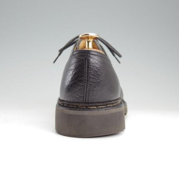 美品★ジョンロブ SIZE 6.5【貴重★PARISロゴ時代の製品/OSLO/(水牛)バッファローレザー】コテージライン/プレーントゥ/黒/JOHN LOBB★m327