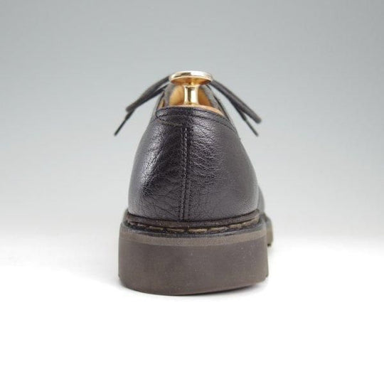 美品★ジョンロブ SIZE 6.5【貴重★PARISロゴ時代の製品/OSLO/(水牛)バッファローレザー】コテージライン/プレーントゥ/黒/JOHN LOBB★m327