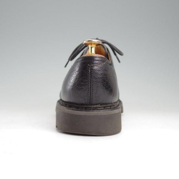 美品★ジョンロブ SIZE 6.5【貴重★PARISロゴ時代の製品/OSLO/(水牛)バッファローレザー】コテージライン/プレーントゥ/黒/JOHN LOBB★m327