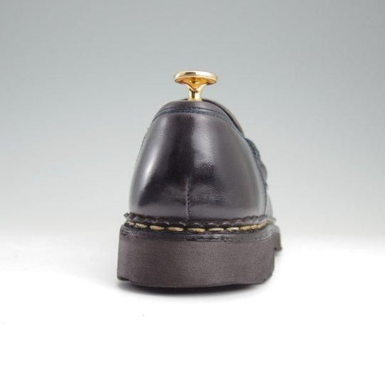 極上★パラブーツ SIZE 6.5【貴重★フォック仕様(アザラシの毛皮)/ランス/REIMS】ビームス別注/コインローファー/NUIT/Paraboot★m328