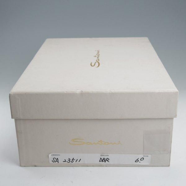 未使用★(伊)サントーニ SIZE 6【上級★グッドイヤーウェルテッド製法/チャッカーブーツ】13511/スエード/濃茶/メンズ/Santoni★m352