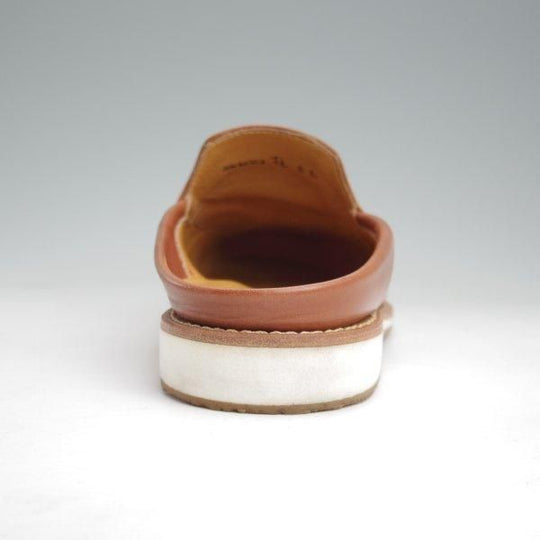 美品★ジョンロブ SIZE 7.5【貴重★BARBADOS/バルバドス/レザーサンダル】スリッパ/ミュール/BARENIA/茶/JOHN LOBB★m353