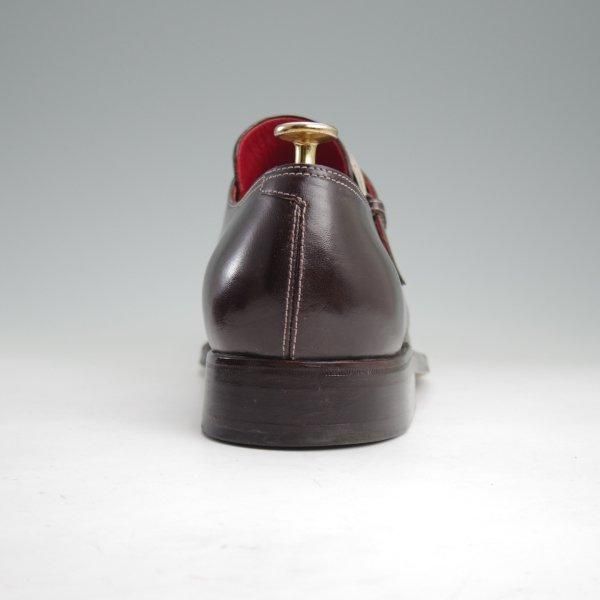 極上★(伊)ストール・マンテラッシ SIZE 41.5【貴重★ノルベジェーゼ製法/モンクストラップ】カーフ/濃茶/SUTOR MANTELLASSI★m355