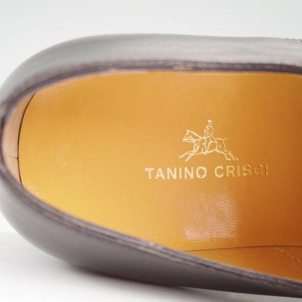 極美品★(伊)タニノクリスチー SIZE 6.5【定価￥216,000-★純正シューツリー付/LUDWIG/ダブルモンク】671/黒/メンズ/TANINO CRISCI★m360