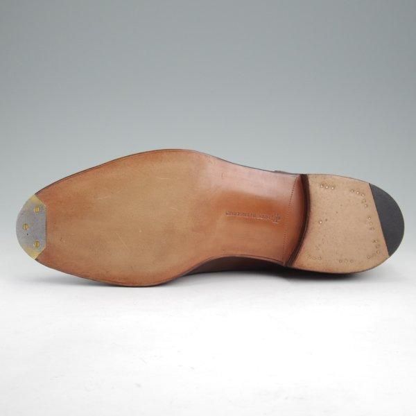 極美品★エドワードグリーン 9.5E【定価￥273,900-★DOVER/ドーバー/32ラスト】スキンステッチ/Uチップ/濃茶/EDWARD GREEN★m361