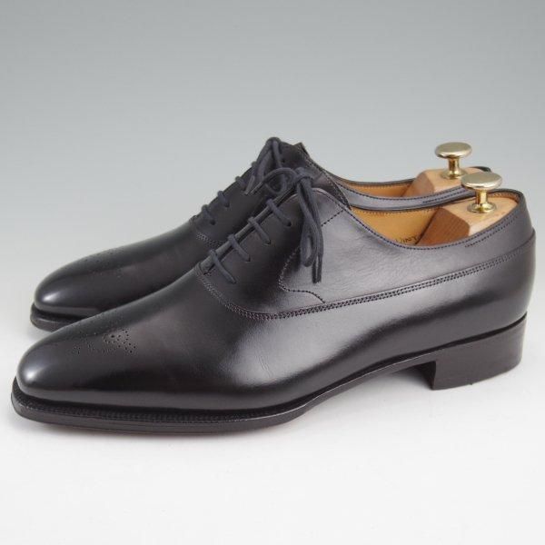 極美品★ジョンロブ 7E【貴重★イヤーモデル(1999年)/プレステージライン/VINT99】8896ラスト/カーフ/黒/メンズ/JOHN LOBB★m362