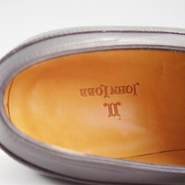 極美品★ジョンロブ 7E【貴重★イヤーモデル(1999年)/プレステージライン/VINT99】8896ラスト/カーフ/黒/メンズ/JOHN LOBB★m362