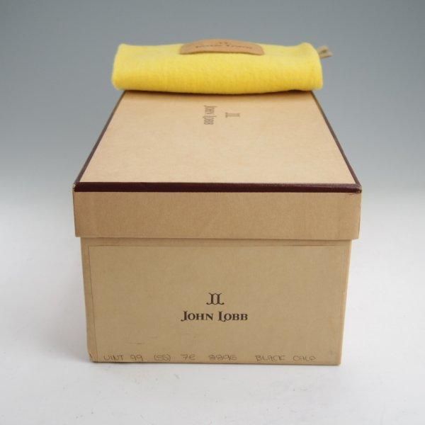 極美品★ジョンロブ 7E【貴重★イヤーモデル(1999年)/プレステージライン/VINT99】8896ラスト/カーフ/黒/メンズ/JOHN LOBB★m362