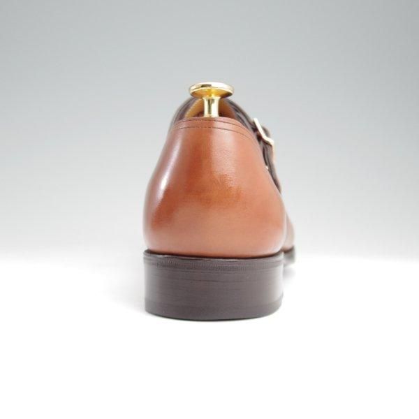 美品★ジョンロブ 8E【現行定価￥312,400-★フィリップ2のダブルモンク仕様/7000ラスト】Philip2 Double Buckle/茶/JOHN LOBB★m366