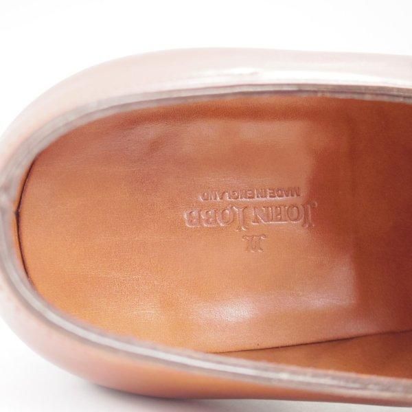 美品★ジョンロブ 8E【現行定価￥312,400-★フィリップ2のダブルモンク仕様/7000ラスト】Philip2 Double Buckle/茶/JOHN LOBB★m366