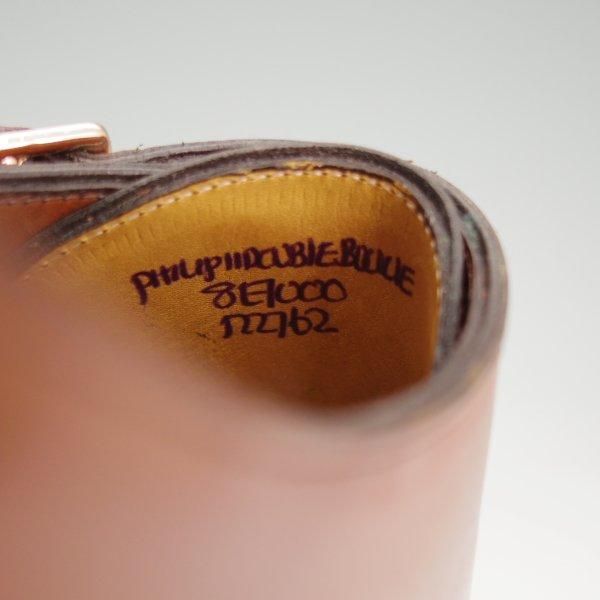 美品★ジョンロブ 8E【現行定価￥312,400-★フィリップ2のダブルモンク仕様/7000ラスト】Philip2 Double Buckle/茶/JOHN LOBB★m366