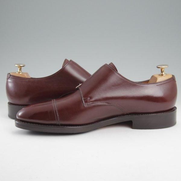 極美品★ジョンロブ 8.5E【現行定価￥237,600-★WILLIAM/ウィリアム】9795Rラスト/ダブルモンク/ダークオーク/濃茶/JOHN LOBB★m367