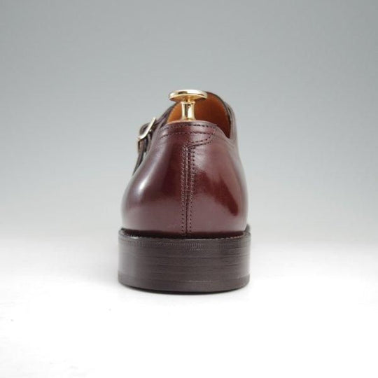 極美品★ジョンロブ 8.5E【現行定価￥237,600-★WILLIAM/ウィリアム】9795Rラスト/ダブルモンク/ダークオーク/濃茶/JOHN LOBB★m367