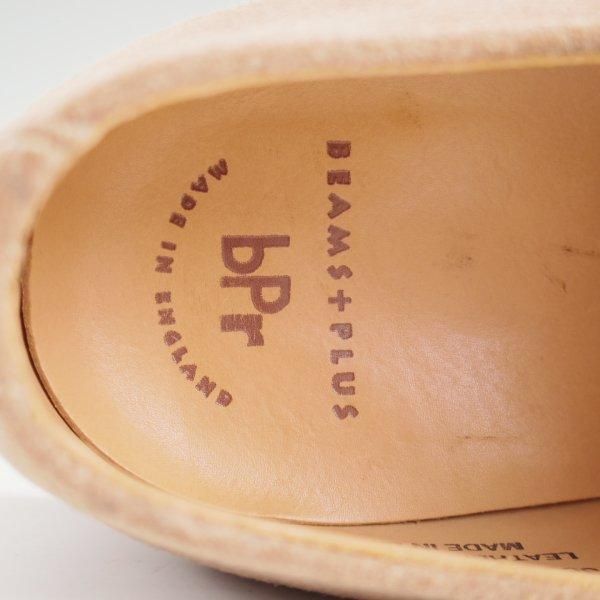 極美品★(英)アルフレッド・サージェント 9D【ダイナイトソール仕様★BEAMS PLUS別注/CAMBRIDGE】プレーントゥ/スエード/薄茶★m369