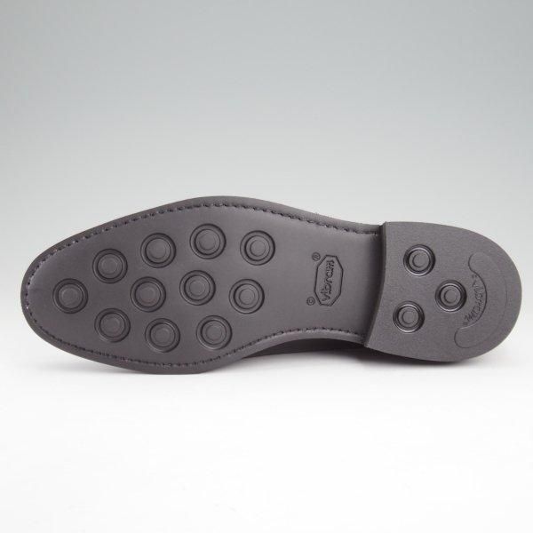未使用★(スペイン製)バーウィック SIZE 6【グッドイヤーウェルテッド製法★プレーントゥ/5225】H0261ラスト/カーフ/黒/Berwick★m370