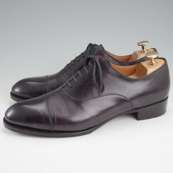 美品★シェットランドフォックス SIZE 7【定価￥77,000-★ケンジントン2/ストレートチップ/011F】カーフ/黒/メンズ/SHETLANDFOX★m372