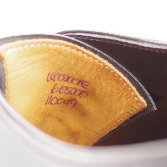 極上★ジョンロブ 6E【現行定価30万円以上★プレステージライン/WOODCOTE/8000ラスト】ブラインドブローグ/カーフ/黒/JOHN LOBB★m373