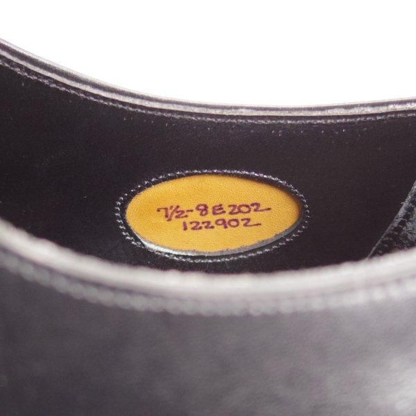 極上★エドワードグリーン 7.5E【定価￥217,800-★チェルシー/CHELSEA/202ラスト】ストレートチップ/カーフ/黒/EDWARD GREEN★m375