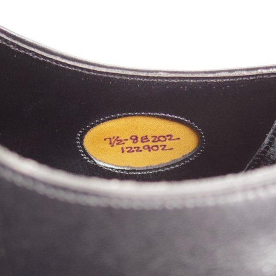 極上★エドワードグリーン 7.5E【定価￥217,800-★チェルシー/CHELSEA/202ラスト】ストレートチップ/カーフ/黒/EDWARD GREEN★m375