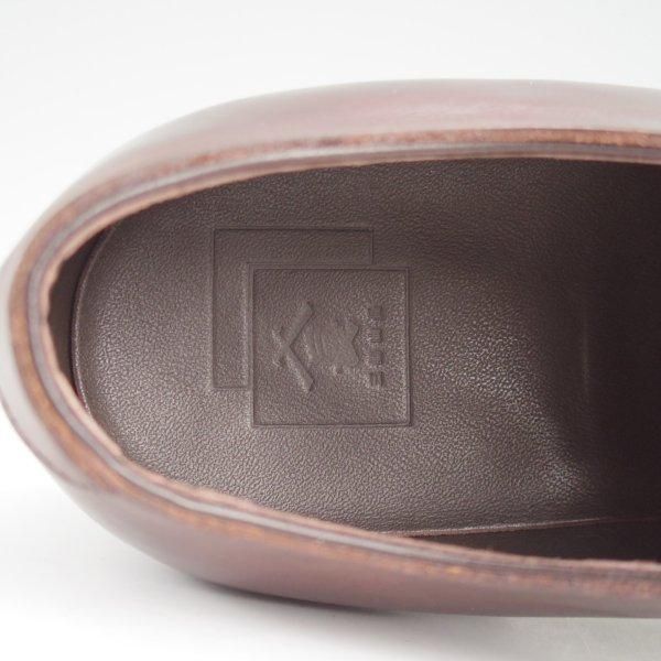 極美品★三陽山長 SIZE 6【定価￥91,300-★友之介/ストレートチップ/R309ラスト】カーフ/濃茶/メンズ/TOMONOSUKE/Sanyo Yamacho★m379