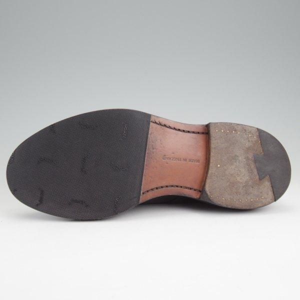 極上★トリッカーズ SIZE 6.5【モデル定価￥121,000-★プレーントゥ/M6255】カントリーシューズ/短靴/ボックスカーフ/黒/Tricker's★m381
