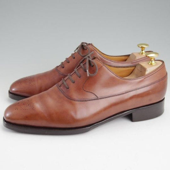 極上★ジョンロブ 7E【貴重★イヤーモデル(1999年)/プレステージライン/VINT99】8896ラスト/カーフ/茶/メンズ/JOHN LOBB★m382