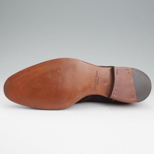 未使用★(東欧)ゾンキー・ブーツ SIZE 7.5【貴重★ジャコメッティ同工場製/(伊)WALLES社/ZB076】スエード/濃茶/メンズ/ZONKEY BOOT★m383