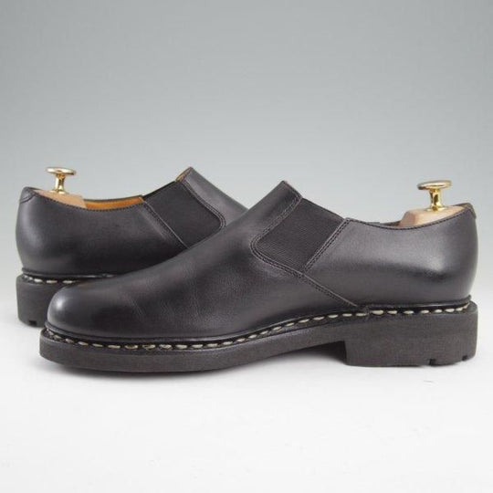 極美品★パラブーツ SIZE 6.5【定価￥88,000-★PHOTON/フォトン/サイドエラスティック】TEXソール/リスレザー/NOIR/黒/Paraboot★m387