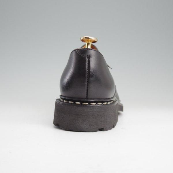 極美品★パラブーツ SIZE 6.5【定価￥88,000-★PHOTON/フォトン/サイドエラスティック】TEXソール/リスレザー/NOIR/黒/Paraboot★m387