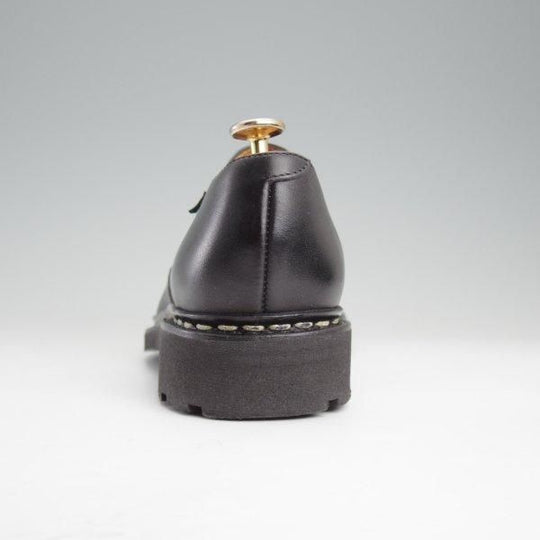 極美品★パラブーツ SIZE 6.5【定価￥88,000-★PHOTON/フォトン/サイドエラスティック】TEXソール/リスレザー/NOIR/黒/Paraboot★m387