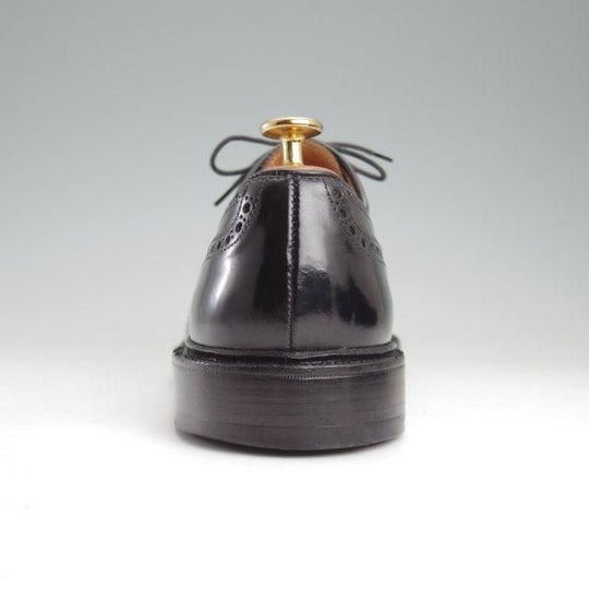 極上★クロケット&ジョーンズ 8E【現行定価18万円以上★コードバン仕様/PEMBROKE 2】375ラスト/フルブローグ/黒/Crockett&Jones★m391