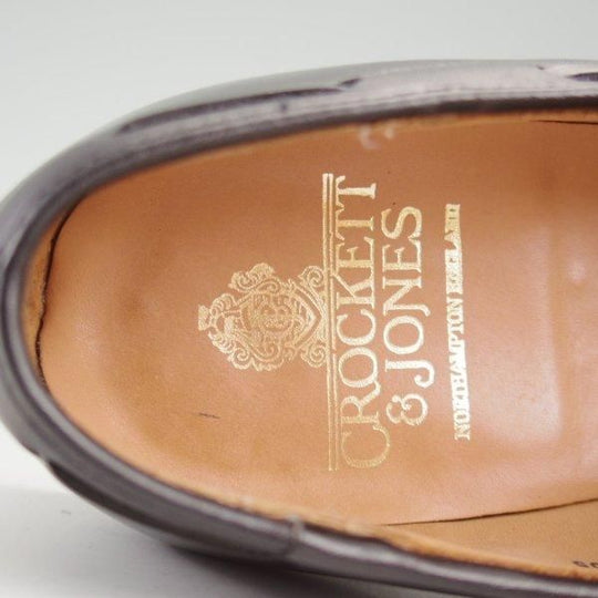 ★クロケット&ジョーンズ 7E【定価￥126,500-★CAVENDISH 3/キャベンディッシュ】タッセルローファー/カーフ/黒/Crockett&Jones★m394