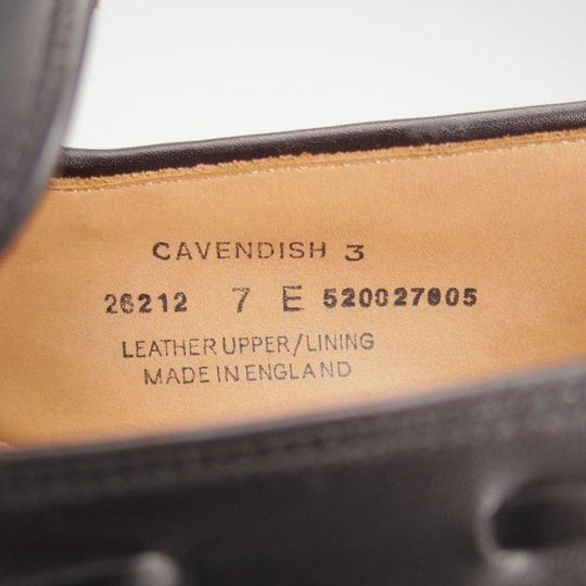 ★クロケット&ジョーンズ 7E【定価￥126,500-★CAVENDISH 3/キャベンディッシュ】タッセルローファー/カーフ/黒/Crockett&Jones★m394