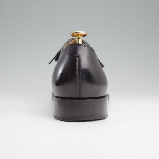 極上★(台東区)ジョーワークス SIZE 7.5【注文価格￥107,800〜★セミブローグ/黒】カーフ/メンズ/JOE WORKS★m412