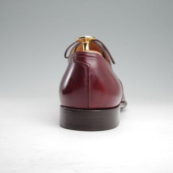 極美品★ジョンロブ SIZE 41.5/UK7.5程度【貴重★(仏)エルメス別注/HERMES/ミュージアムカーフ】JOHN/H103ラスト/赤茶/JOHN LOBB★m417