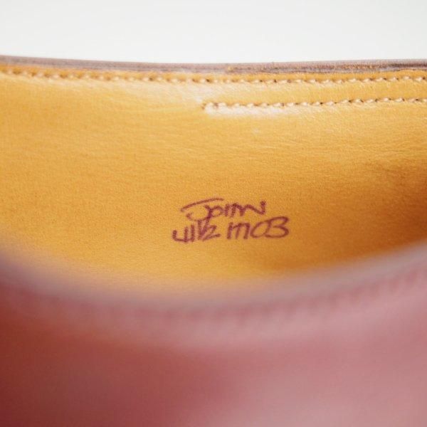 極美品★ジョンロブ SIZE 41.5/UK7.5程度【貴重★(仏)エルメス別注/HERMES/ミュージアムカーフ】JOHN/H103ラスト/赤茶/JOHN LOBB★m417