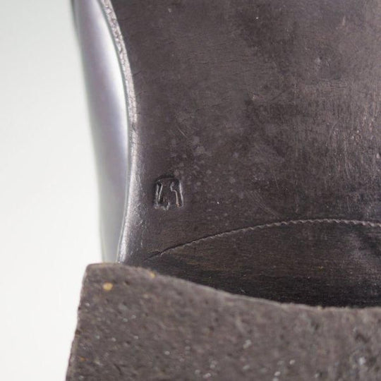 極上★(伊)ジンターラ SIZE 41【貴重★ハンドソーンウェルテッド製法/ホールカット】紺/ZINTALA/シルバノ・ラッタンジ/Lattanzi★m422