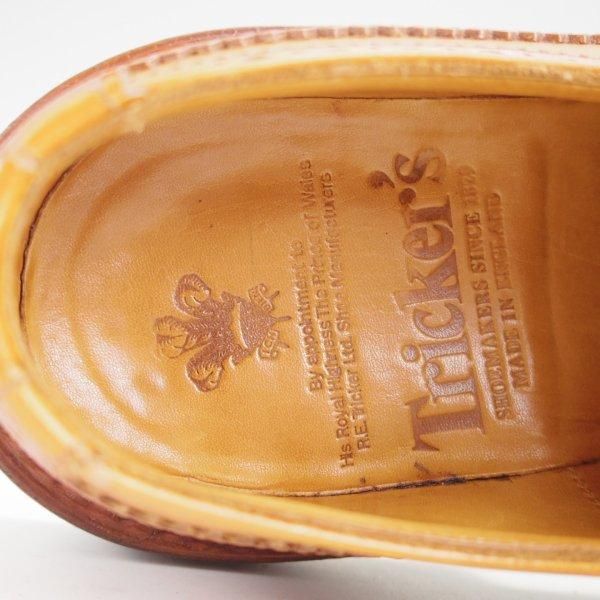 極上★トリッカーズ SIZE 5.5【定価￥121,000-★BOURTON/バートン/エイコンアンティーク】M5633/カントリーシューズ/茶/Tricker's★m424