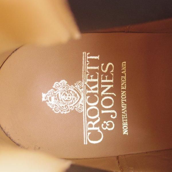 使用1回程度★クロケット&ジョーンズ 6E【定価￥110,000-★サイドゴアブーツ/CHELSEA 5】チェルシー/濃茶/メンズ/Crockett&Jones★m427