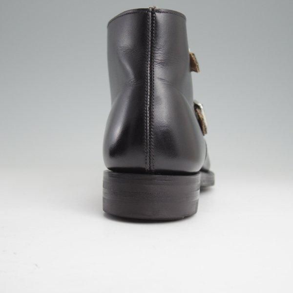 極上★クロケット&ジョーンズ 5.5E【定価￥148,500-★CAMBERLEY/007-スペクター着用】ダブルモンク/348ラスト/黒/Crockett&Jones★m434