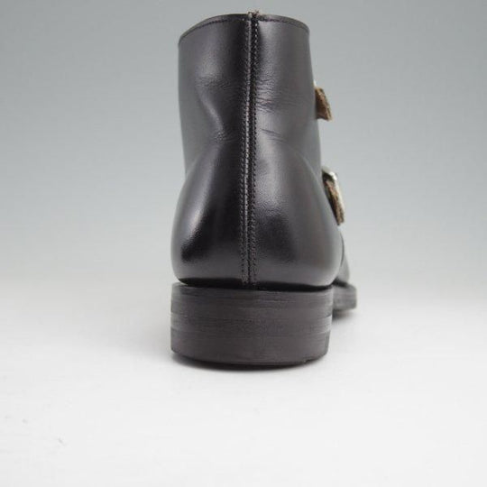 極上★クロケット&ジョーンズ 5.5E【定価￥148,500-★CAMBERLEY/007-スペクター着用】ダブルモンク/348ラスト/黒/Crockett&Jones★m434