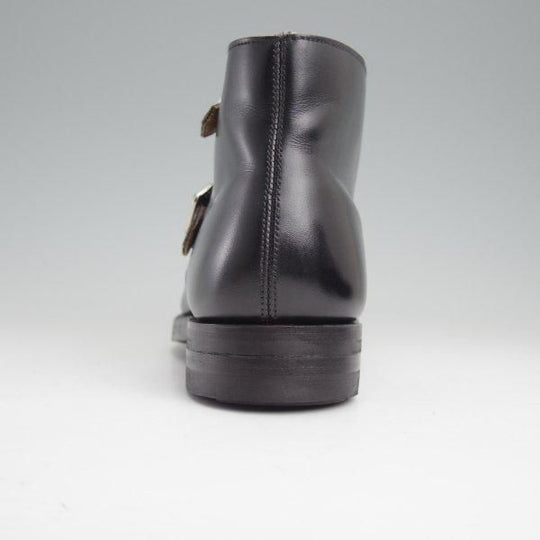 極上★クロケット&ジョーンズ 5.5E【定価￥148,500-★CAMBERLEY/007-スペクター着用】ダブルモンク/348ラスト/黒/Crockett&Jones★m434