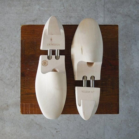 極美品★J.M.ウエストン SIZE 6【定価￥20,900-★純正シューツリー/041L】木製シューキーパー/メンズ/Weston/ウェストン★m446