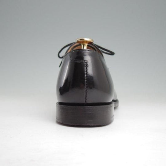美品★チャーチ 65G/UK6.5【定価￥160,600-★ストレートチップ/DUBAI】136ラスト/ポリッシュドバインダーカーフ/黒/Church's★m452