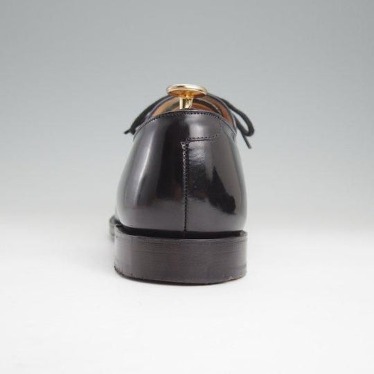 美品★チャーチ 65G/UK6.5【定価￥160,600-★ストレートチップ/DUBAI】136ラスト/ポリッシュドバインダーカーフ/黒/Church's★m452