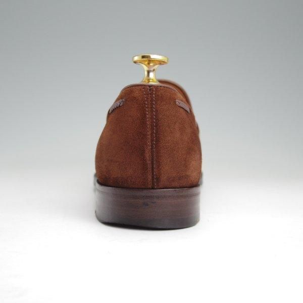 極上★Oriental/オリエンタル SIZE 7【定価￥52,800-★BLACKWELL2/タッセルローファー】419ラスト/スエード/茶/メンズ★m454