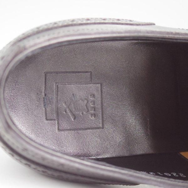 極上★三陽山長 SIZE 7【定価￥83,600-★寿伍郎/純正シューツリー付き】セミブローグ/R2010ラスト/カーフ/黒/JUGORO/Sanyo Yamacho★m455