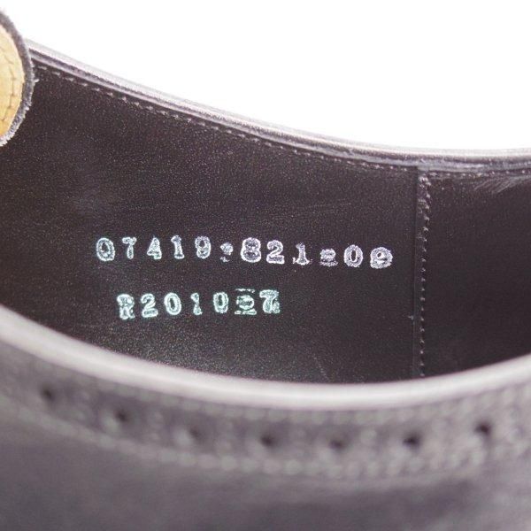 極上★三陽山長 SIZE 7【定価￥83,600-★寿伍郎/純正シューツリー付き】セミブローグ/R2010ラスト/カーフ/黒/JUGORO/Sanyo Yamacho★m455
