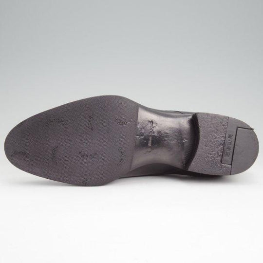 極美品★三陽山長 SIZE 7【定価￥94,600-★源四郎/ダブルモンク/R2010ラスト】カーフ/黒/メンズ/GENSHIRO/Sanyo Yamacho★m456